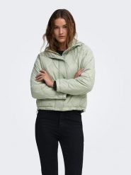 ONLY Kurtka przejściowa w kolorze zielonym rozmiar: XL. Zielone kurtki damskie Only, xl, bez wzorów, bez kaptura. Za 149.95 zł.