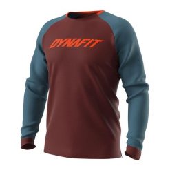 Bluza rowerowa męska DYNAFIT Ride. Brązowe bluzy sportowe męskie Dynafit, l, z elastanu. Za 231.00 zł.