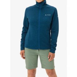 Bluza polarowa damska Vaude Skomer Hiking SC Jacket. Brązowe bluzy bez kaptura damskie Vaude, l, z polaru. Za 350.99 zł.