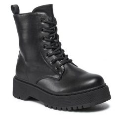 Trapery Jenny Fairy. Czarne trapery damskie Jenny Fairy, bez obcasa. Za 159.99 zł.