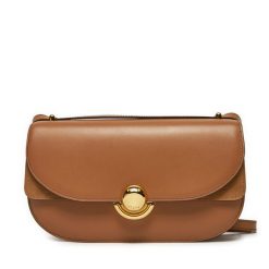 Torebka Furla. Brązowe listonoszki damskie Furla, bez wzorów, bez dodatków. Za 1,469.00 zł.