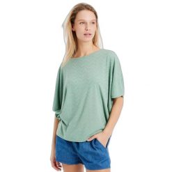 Koszulka damska Protest Prtjaba. Zielone t-shirty damskie Protest, s, bez wzorów, z dzianiny, bez kołnierzyka. Za 215.00 zł.