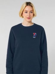 American Universities Bluza "Penn" w kolorze granatowym rozmiar: XXL. Niebieskie bluzy bez kaptura damskie American Universities, xxl. Za 109.78 zł.