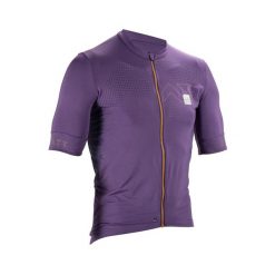 Koszulka rowerowa LEATT Jersey MTB Endurance 5.0. Fioletowe t-shirty sportowe męskie LEATT, s, z jersey, bez ramiączek, rowerowe. W wyprzedaży za 404.10 zł.