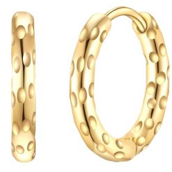 EASTSIDE Kobiety Kolczyki Stal nierdzewna Żółte złoto 1 ct Damski. Żółte kolczyki damskie Eastside, pozłacane. Za 139.99 zł.