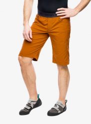 Spodenki wspinaczkowe męskie Ocun Mania Eco Shorts. Brązowe szorty męskie Ocun, z elastanu, bez kołnierzyka. Za 318.99 zł.