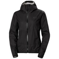 Damska wodoodporna kurtka z kapturem Helly Hansen Verglas 2.5L Fastpack. Czarne kurtki damskie Helly Hansen, l, z kapturem. Za 954.00 zł.