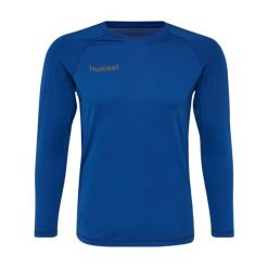 Koszulka termoaktywna z długim rękawem dla dorosłych Hummel First Performance. Niebieskie bielizna termoaktywna męska HUMMEL, xl, bez wzorów, z jersey. W wyprzedaży za 136.50 zł.