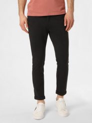 Lindbergh Spodnie Mężczyźni Sztuczne włókno szary, XL. Szare spodnie materiałowe męskie Lindbergh, bez wzorów, z włókna, casualowe. Za 319.95 zł.
