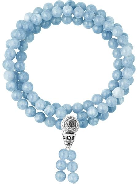 Pearline Bransoletka z elementem ozdobnym rozmiar: 50 cm. Niebieskie bransoletki damskie Pearline, srebrne. Za 260.99 zł.