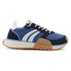 Buty Palladium Troop Runner Flame 74487-469-M niebieskie. Niebieskie buty sportowe na co dzień męskie bez zapięcia. Za 681.40 zł.
