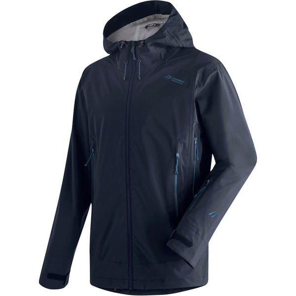 Kurtka turystyczna Maier Sports Elvegarden. Czarne kurtki męskie Maier Sports, l, bez wzorów, z materiału, eleganckie, bez kaptura. Za 844.95 zł.