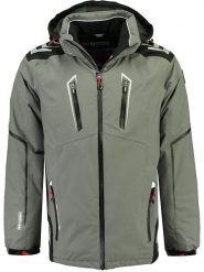 Geographical Norway Kurtka narciarska "Warning" w kolorze szarym rozmiar: 3XL. Szare kurtki narciarskie i snowboardowe damskie Geographical Norway, s, bez wzorów, bez kaptura. Za 296.35 zł.