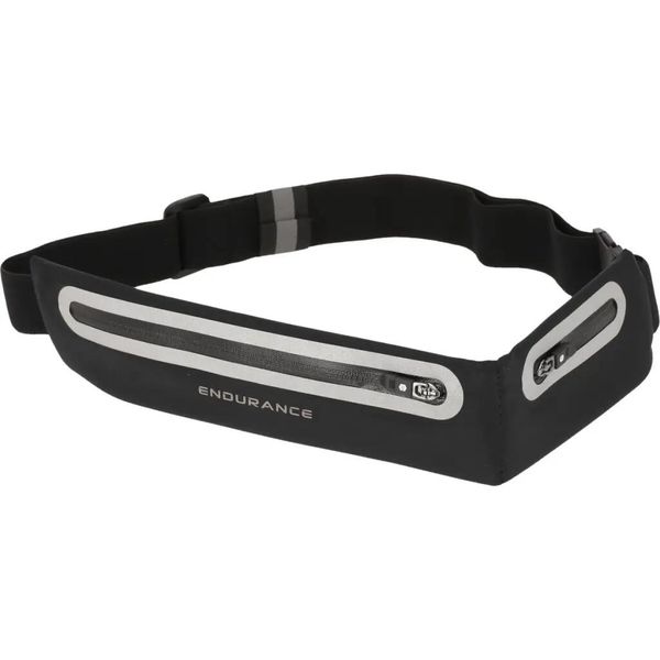 Ultra cienka torba na biodra Endurance Goron. Czarne torebki klasyczne damskie Endurance, bez wzorów, z lycry, małe, bez dodatków. Za 146.00 zł.