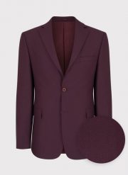 PAKO LORENTE – Bordowa marynarka garniturowa P22SF-3G-016-D-S. Czerwone marynarki męskie Pako Lorente, bez wzorów. Za 549.99 zł.