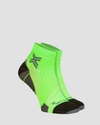 Skarpety X-Socks Run Perform Ankle. Brązowe skarpetki damskie X-Socks, bez wzorów, z materiału. Za 72.00 zł.