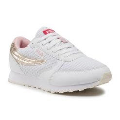 Buty Fila Orbit F Low Wmn W FFW0040-13069 białe. Białe buty sportowe na co dzień damskie bez wzorów, z materiału. Za 309.79 zł.