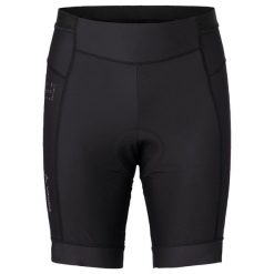 Szorty rowerowe VAUDE Posta. Czarne szorty męskie Vaude, bez wzorów, sportowe. Za 393.30 zł.