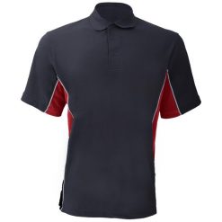® Męska Koszulka Polo Z Krótkim Rękawem Track Pique. Czerwone koszulki polo męskie GAMEGEAR, m, bez wzorów, bez ramiączek. Za 104.99 zł.