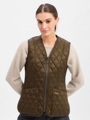 Barbour Damowa kamizelka pikowana Kobiety zielony, 38. Zielone kamizelki damskie Barbour. Za 599.95 zł.