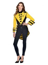 Amscan Płaszcz kostiumowy "Bee" w kolorze żółto-czarnym rozmiar: L. Czarne płaszcze damskie AMSCAN, l, z aplikacjami. Za 117.99 zł.