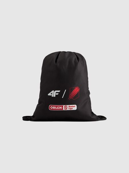 4F Plecak-worek 4F x Czarni Słupsk 2025/26 - czarny Uniwersalny. Czarne plecaki damskie 4f, bez wzorów, sportowe. Za 99.99 zł.