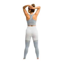 Damskie Legginsy W Paski. Fioletowe legginsy sportowe damskie Gym Hero, s, bez wzorów, z materiału, z podwyższonym stanem, trekkingowe. Za 197.99 zł.