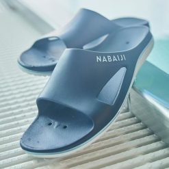 Klapki basenowe męskie Nabaiji 500 New. Białe klapki i japonki męskie NABAIJI. Za 69.99 zł.