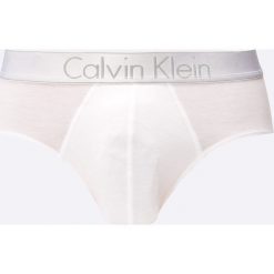 Calvin Klein Underwear - Slipy. Białe slipki męskie Calvin Klein Underwear, bez wzorów, z dzianiny. W wyprzedaży za 79.90 zł.