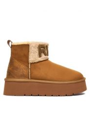 REPLAY Śniegowce GWF5A.000.C0009T Brązowy. Brązowe śniegowce damskie Replay, ze skóry. Za 489.99 zł.