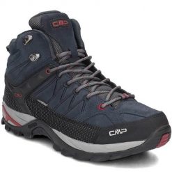 Buty do chodzenia męskie CMP 3Q1294762BN. Czarne buty trekkingowe męskie CMP, z materiału, bez zapięcia, trekkingowe. Za 399.99 zł.