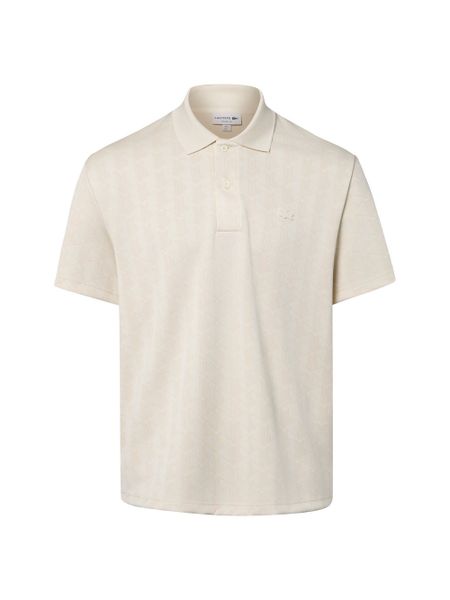 Lacoste koszulka polo Mężczyźni beżowy, 5. Brązowe koszulki polo męskie Lacoste, m, bez wzorów, bez ramiączek. Za 699.95 zł.
