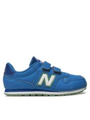 New Balance Sneakersy PV500FBI Niebieski. Niebieskie buty sportowe chłopięce New Balance, ze skóry, bez zapięcia. Za 159.99 zł.