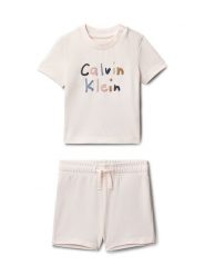 Calvin Klein Sukienka letnia LVCKSJI11B Różowy Regular Fit. Czerwone sukienki dziewczęce CALVIN KLEIN, na lato, bez wzorów, z bawełny, bez ramiączek. Za 249.99 zł.
