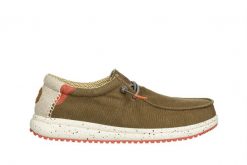 Półbuty Walk In Pitas Nias Camel 003312, Zielony, Materiał - 44. Zielone półbuty męskie Walk In Pitas, na lato, z bawełny, bez zapięcia. W wyprzedaży za 224.10 zł.