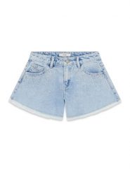 Guess Kids Spodnie materiałowe 181366 Niebieski Regular Fit. Niebieskie spodnie dziewczęce Guess Kids, z materiału. Za 199.99 zł.