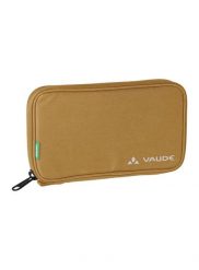 Portfel Vaude Wallet L - peanut butter. Brązowe portfele damskie Vaude, bez wzorów, z materiału. Za 143.95 zł.