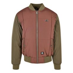 Kurtka puchowa Starter. Czerwone kurtki męskie Starter, m, bez wzorów, z puchu, bez kaptura. Za 543.00 zł.