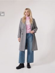 Żakardowy sweter chunky z geometrycznym wzorem - różowy. Czerwone swetry klasyczne damskie Sinsay, l, z żakardem, bez kołnierzyka. Za 59.99 zł.