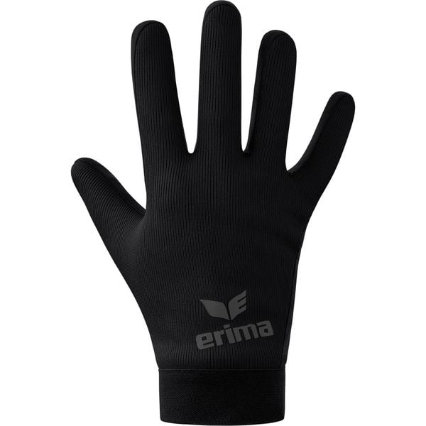 Rękawiczki ERIMA Field Player Glove black. Czarne rękawiczki damskie Erima, na jesień, bez wzorów. Za 94.99 zł.