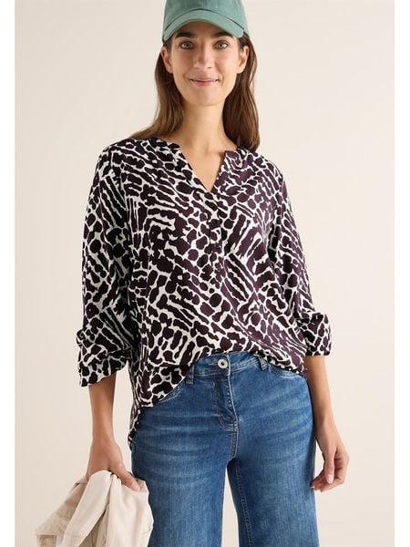 Cecil Bluzka w kolorze brązowym rozmiar: S. Brązowe bluzki damskie Cecil, s, bez wzorów, z wiskozy, klasyczne, bez kołnierzyka, bez ramiączek. Za 100.28 zł.