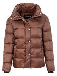 Aniston Kurtka pikowana w kolorze brązowym rozmiar: 40. Brązowe kurtki damskie Aniston, bez wzorów, bez kaptura. Za 126.15 zł.