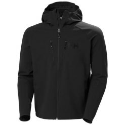 Kurtka narciarska Helly Hansen Odin Pro. Czarne kurtki męskie Helly Hansen, na lato, l, bez wzorów, z elastanu, bez kaptura. Za 857.00 zł.