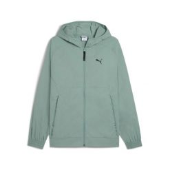 Kurtka z dresu Puma Pumatech. Zielone kurtki męskie Puma, m, bez wzorów, z dresówki, sportowe, bez kaptura. Za 292.75 zł.