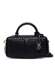Guess Torebka Kora Mini HWWG97 48760 Czarny. Czarne torebki klasyczne damskie Guess, z aplikacjami, ze skóry, bez dodatków. Za 634.99 zł.