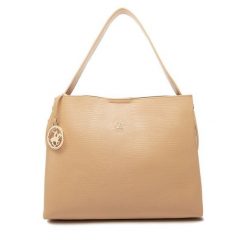 Torebka Beverly Hills Polo Club. Brązowe torebki klasyczne damskie Beverly Hills Polo Club, bez wzorów, bez dodatków. Za 199.99 zł.