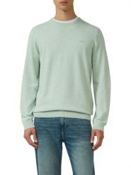 S.Oliver Sweter w kolorze zielonym rozmiar: 3XL. Zielone swetry męskie S.Oliver, s, bez wzorów, z bawełny, bez kołnierzyka. Za 82.95 zł.