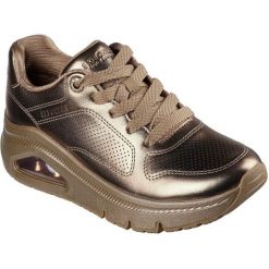 Buty sportowe damskie Skechers Uno Icon Lustrous Air. Brązowe buty sportowe na co dzień damskie Skechers, bez wzorów, z syntetyku. Za 490.00 zł.