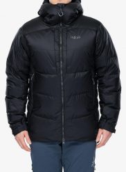Kurtka puchowa Rab Positron Pro Hoody. Czarne kurtki męskie RAB, l, bez wzorów, z materiału, bez kaptura. Za 1,759.99 zł.