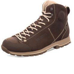 Buty trekkingowe męskie Dolomite Cinquantaquattro High FG GTX. Brązowe buty trekkingowe męskie Dolomite, bez zapięcia, trekkingowe. W wyprzedaży za 650.00 zł.